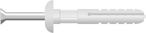 Schlagdübel mit Stahlnagel Dm.6mm,L :60/30mm, VE=100Stk.