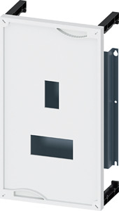 Kompaktleistungsschalter+RCD-Modul auf Tragblech H450xB250