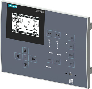 NETZUMSCHALTSTEUERGERAET 3KC ATC650 SENTRON 3KC ATC6500, LCD,180x240 mm, Net