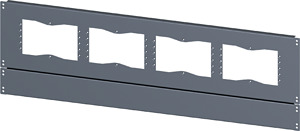 SIVACON Boden Ausschnitten Flansche IPXX T: 500mm B: 1200mm
