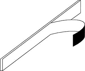 SIVACON S4 IP55 Dichtband 10x4mm L=5,5m 1 Pack=10 Stück