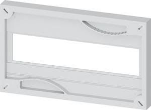 ALPHA 630 DIN Abdeckung H150xB250mm Ausschnitt 1x12TE