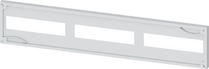 ALPHA 630 DIN Abdeckung H150xB750mm Ausschnitt 3x12TE