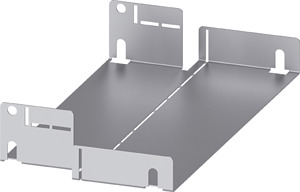 A630 Trennwand 250x250/320mm waagrecht Stahlblech