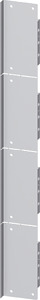 A630 Trennwand 1800x250x250/320mm senkrecht Stahlblech