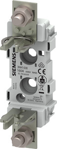 NH-Sicherungsunterteil Kunststoff Baugr.00, 1-polig 160 A 690 V
