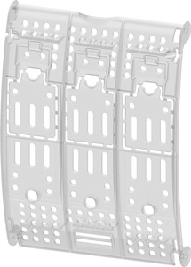 NH-Sicherungsabdeckung für 3-p. NH-Sicherungsunterteil Baugr.00