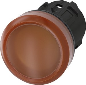 LEUCHTMELDER, AMBER Leuchtmelder, 22mm, rund, Kunststoff, am