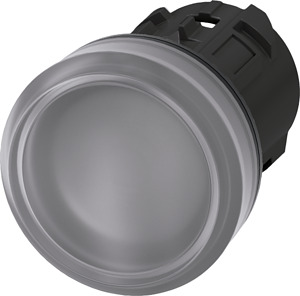 LEUCHTMELDER, KLAR Leuchtmelder, 22mm, rund, Kunststoff, kl