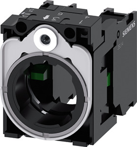 HALTER, KONTAKTMODUL 1S,1S Halter für 3 Module, Metall, 1S, 1S