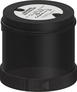 IO-Link-Adapterelement schwarz 5 Signalelemente DC 24V Durchmesser 70mm