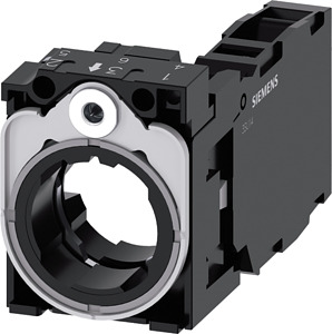 HALTER, KONTAKTMODUL 1S+1OE Halter für 3 Module, Metall, 1S+1Ö