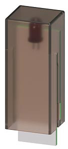 LED-Modul für 230V AC rot für Steckrelais