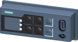 Bedienbaustein für SIMOCOD M-Serie, farbiges Display, 3 LEDs, USB-C