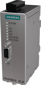 PROFIBUS OLM/G12-1300 V4.0 Optical Link Module 1x RS485 2x BFOC Glas-LWL