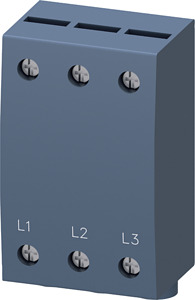 3Ph.-Einspeiseklemme 3Ph.- Sammelschiene S0 und S00 Anschluss von