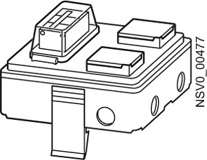 Abgangskasten 16A/2x1-polig MCB (B)+2-polig FI+2xSD