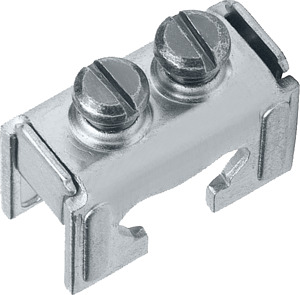 Klemme 1-polig zu Schiene 12x5 Leiteranschluss