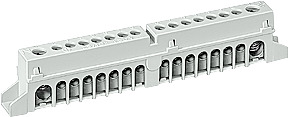 N/PE-Klemmleiste 2x1x25qmm SIMBOX Universal WP 2x7x10qmm