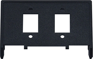 Montageplatte für Abdeckplatte DELTA 2xST-Duplex für LWL