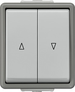 Doppeltaster DELTA fläche IP44