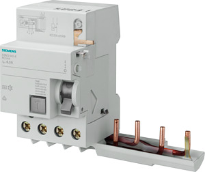 FI-Block Typ AC WS 0,3-40A 4-polig IFN 30mA 400V