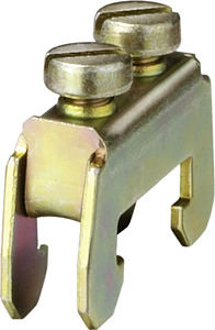 Klemme 1-polig zu Schiene 16x3mm