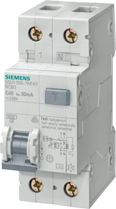 FI/LS-Schalter, 4,5 kA, 1P+N, Typ A