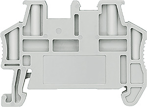 Endhalter grau