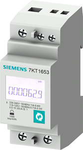 PAC1600: 1 phasig 63A, Modbus SENTRON Messgerät 7KT PAC1600, 1-phasig,