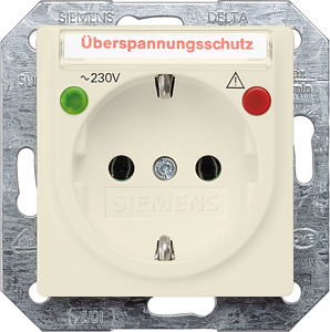 SCHUKO-Steckdose 10/16A DELTA i-system elektroweiss