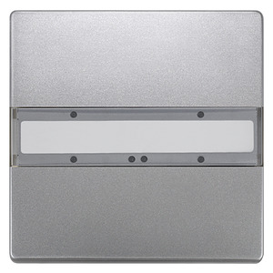 GAMMA instabus Taster 1-fach UP 285/2 DELTA style platin-metall.