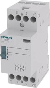 Installationsschütz 230V 25A 3S 1Ö Kontakt für AC230 400V 25A