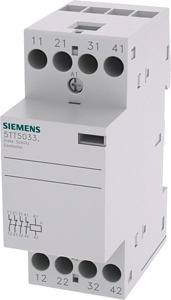 Installationsschütz AC230/400V 25A mit 4 Öffner