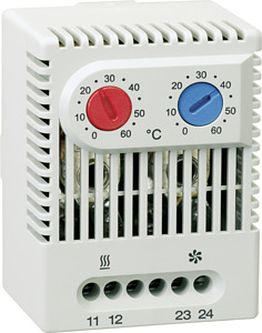 Zwillings-Thermostat 0-60°C