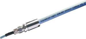 Rcoax-Kabel PE 1/2Zoll Meterware 2,4GHz -40°C/+85° lange Distanz