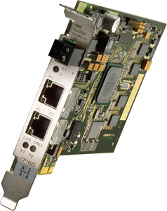 CP1623 PCI express X1 3,3V/12V zum Anschluss an Industrial Etherne