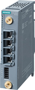 IWLAN Client/WLAN Bridge IP30 IEEE 802.11ax 4xRJ45 2xR-SMA CLP-Steckplatz