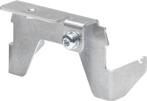 Halteblech Hutschiene SCALANCE XF204G zur Montage auf Hutschiene