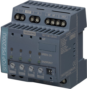 Selektivitätsmodul 24V 4x10A SITOP PSE200U 4-Kanal mit Statusmeldung