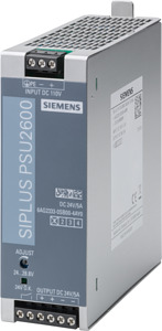 SIPLUS PS PSU2600 24V/5A TX RAIL Eingang: 110V DC Ausgang: DC 24V/5A