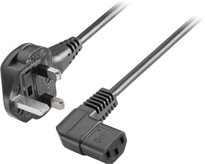 SIMATIC HMI Kaltgerätekabel 90° DC 110/230V Vereinigtes Königreich