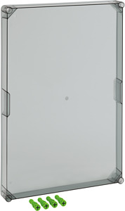 Deckel transparent 640x440x50mm inkl. Schraub. G-Gr.5
