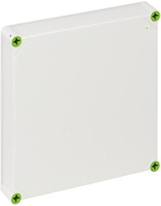 Deckel grau 320x320x50mm inkl. Schraub. G-Gr.2