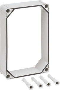 Aufsetzrahmen 320x220x75mm grau