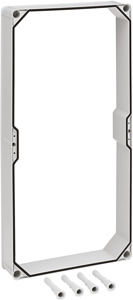Aufsetzrahmen 640x320x75mm grau
