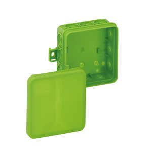 Abzweigdose IP55 max. 2,5mm² IK07 SK II Ui 400VAC VDE hfr
