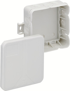 Abzweigdose IP20 max. 2,5mm² IK07 SK II Ui 400VAC VDE hfr