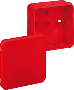 Abzweigdose IP55 max. 2,5mm² IK07 SK II Ui 400VAC VDE hfr