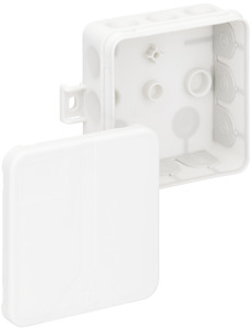 Abzweigdose IP55 max. 2,5mm² IK07 SK II Ui 400VAC VDE hfr